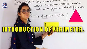MATH, CLASS - 5TH, CHAPTER - 8,  INTRODUCTION OF PERIMETER.