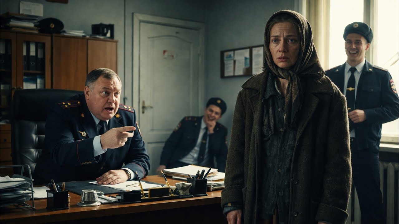 Униженная в полицейском участке — старуха сняла платок, и все замерли»