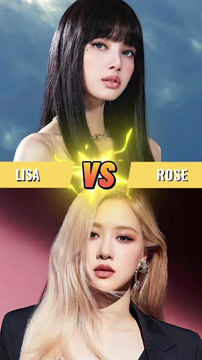 LISA v/s ROSÉ - Who is The BEST? #shorts