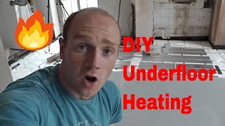 UNDERFLOOR HEATING  DIY Retrofit System