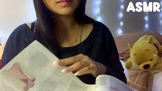 lofi asmr | GENTLE PAGE TURNING for sleep, study, and relaxation (medium speed) light finger licking