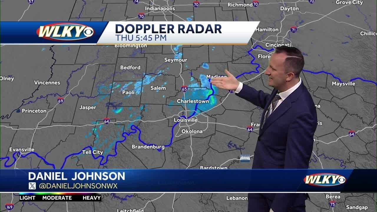 Rain, snow showers tonight and Friday - YouTube