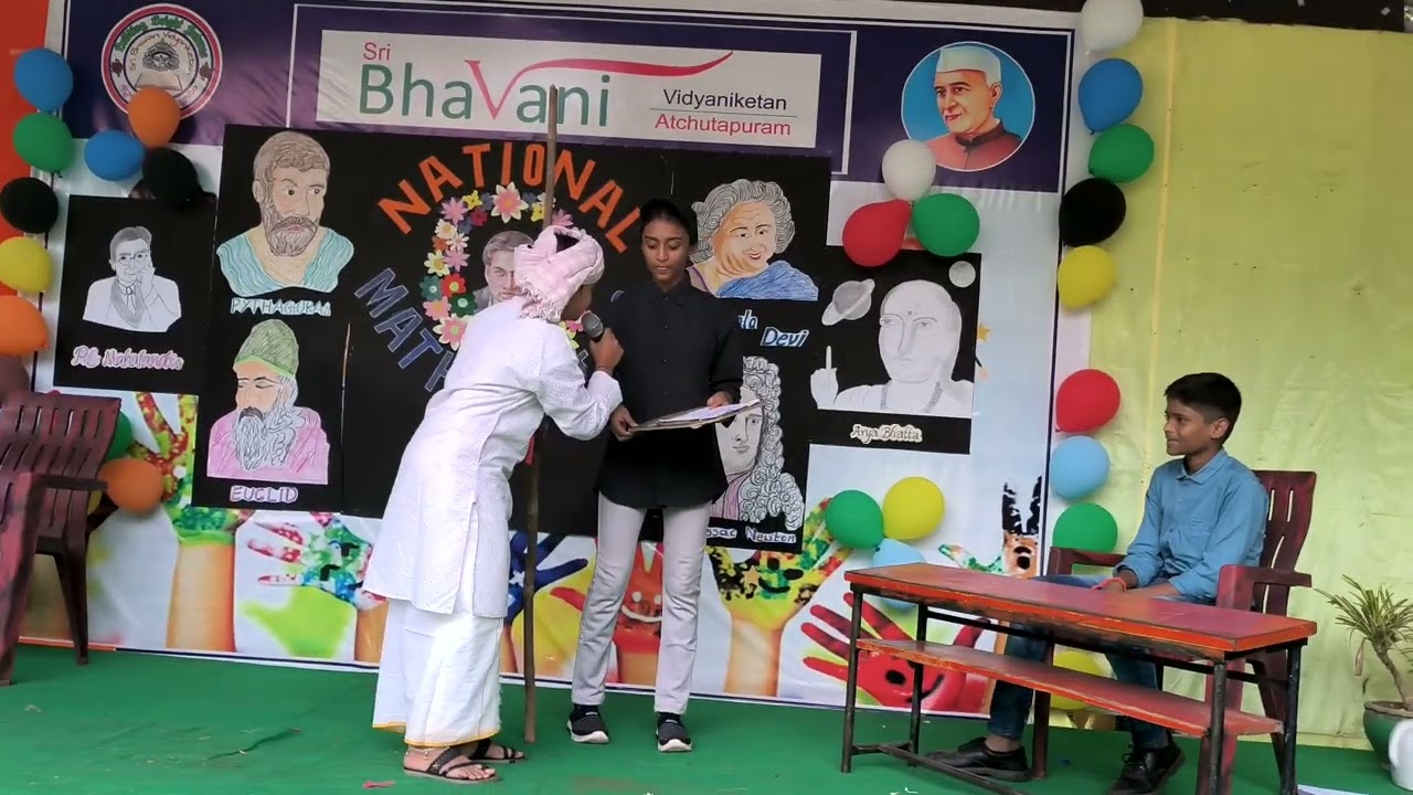 Skit on Importance of Mathematics in Daily life @SBVN