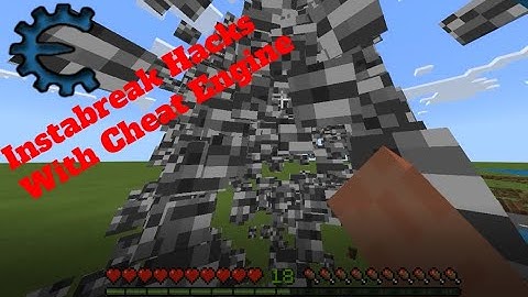 Minecraft Instabreak Hacks with Cheat Engine! (Tutorial)