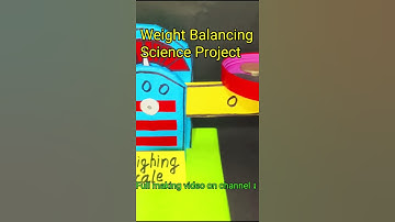 Weight balancing machine science project working model #shortvideo #shorts #short #scienceproject