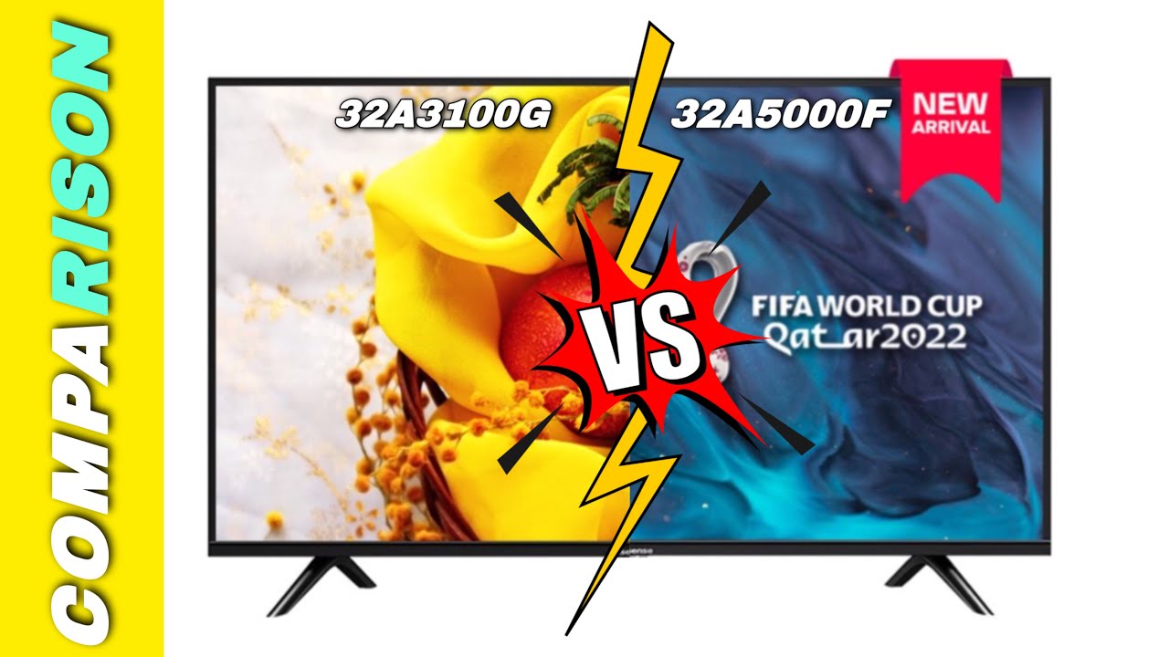 Duel Hisense || Antara 32A3100G VS 