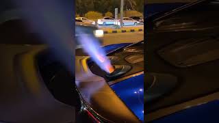 Mclaren 600Lt Spitting Flames