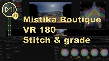 VR180 with multi node stitching and grading using Mistika Boutique
