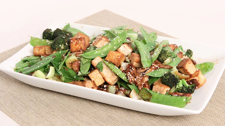 10 Minute Tofu & Veggie Stir Fry Recipe - Laura Vi...