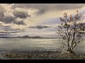 watercolor painting demo by javid