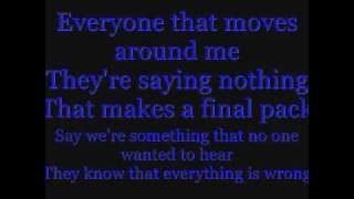 Saosin - Sleepers Lyrics On Screen