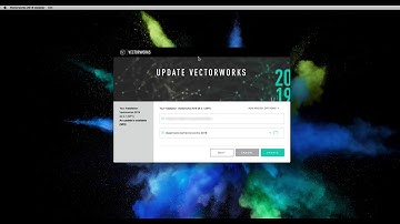 Updating Vectorworks 2019