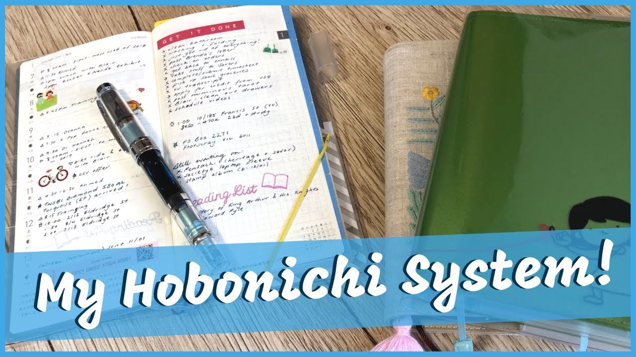 Hobonichi setup, flip through & review after one month  /  Weeks, Original A6 Techo & 5 Year Journal