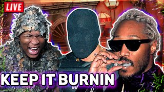 *FIRST EVER REACTION*  Future - KEEP IT BURNIN (Official Music Video) ft. Kanye West