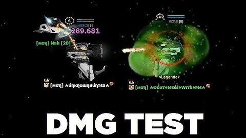 DarkOrbit - 36 Magmadrill damage test w/dontmess