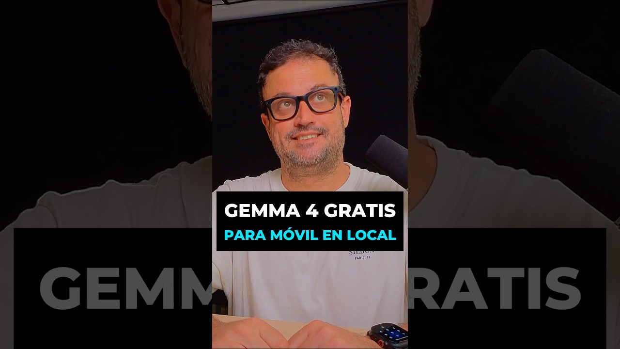 GEMMA4 DE GOOGLE - IA EN LOCAL GRATIS EN TU MOVIL#ia #ai #gemini #bigdata #data #bilbao #gemma