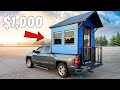 Turning my truck into a tiny home for less than 1000