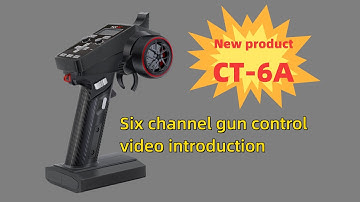 HOTRC new product launch CT-6A gun control, nanny-level product explanation!