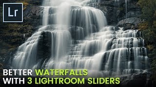 Lightroom CC Waterfall editing tricks screenshot 5