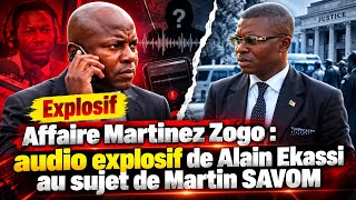 Explosif sur l'affaire martinez Zogo: Alain EKASSI explose Martin SAVOM. 