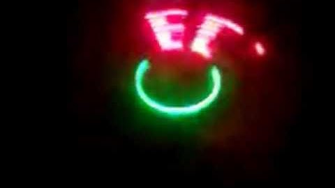 Propeller led display using 8051