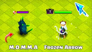 Max Frozen Arrow attack Every Troops! - Clash of Clans