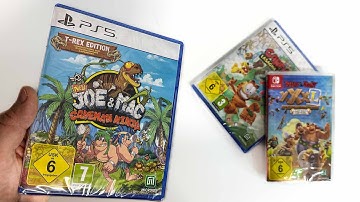 NEW Joe & Mac: Caveman Ninja - Unboxing + Gameplay - PS5