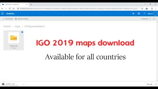 How And Where to Download IGO 2019 Maps For Free And Fast?