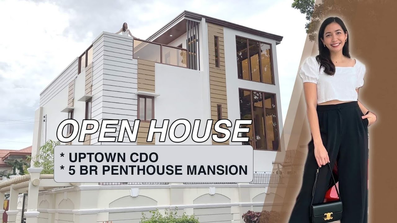 Ep 1 Luxury Living in a 5BR Penthouse Mansion Uptown CDO House for Sale Pueblo House