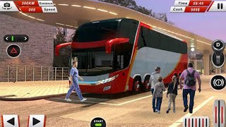 Real Road Bus Driving Simulator Game - Bus Driving in Real Road - Android Gameplay screenshot 3