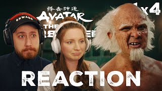 Married Mega-fans REACT to Avatar: The Last Airbender! [Netflix] 1x4 Into the Dark // Bumi Vs Aang