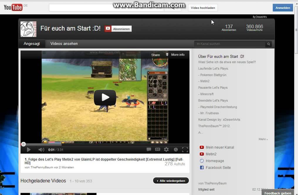 1 Jahr YouTube mit ThePennyBaum - Jubiläum und ein großes Dankeschön!