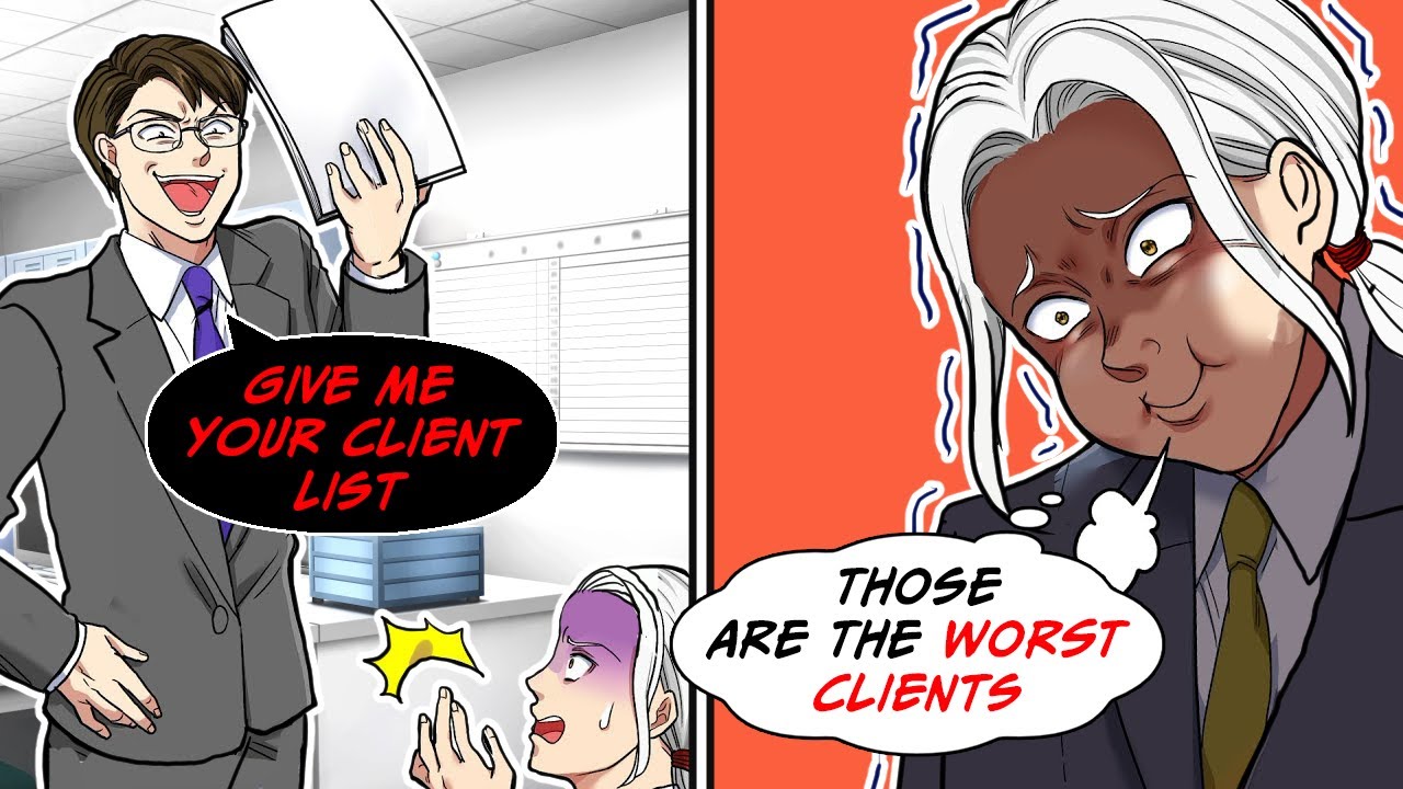 My junior colleague, who graduated from a renowned university, snatched my client list from me