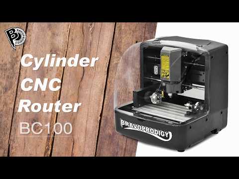Bravoprodigy Cylinder CNC Router / Engraving Machine- Model BC100