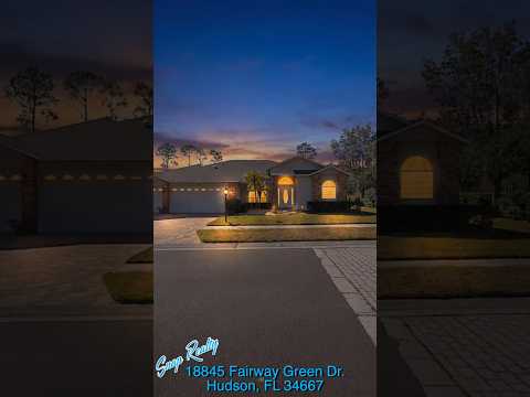 18845 Fairway Green Dr, Hudson, FL home video tour
