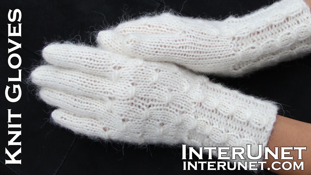 Learn to Knit Gloves, Step-by-Step Tutorial, Multiple Sizes!