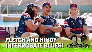 Fletch and Hindy interrogate the NSW Blues! | The Late Show with Matty Johns | Fox League