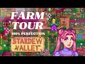 Stardew valley  farm tour 100 no modsyear 10