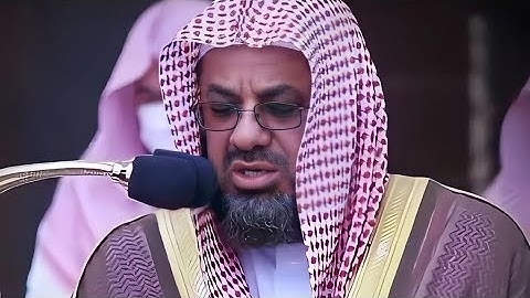 ليله مؤثره بإسترسال مهيب للشيخ أ.د سعود الشريم يتلوا من سورة الأنعام ~ ليله 7 رمضان 1425 هـ  