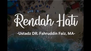 Rendah Hati