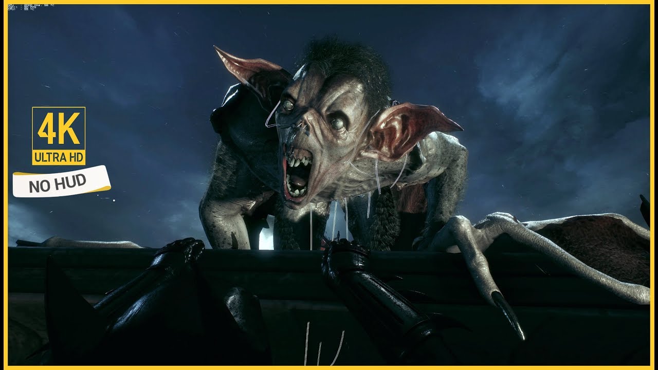 Batman Arkham Knight - Creature of the Night / Man-Bat | No HUD & 4K ...