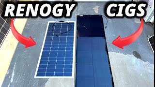 BEST FLEXIBLE SOLAR PANEL CIGS YUMA 200 VS RENOGY 200 Watt screenshot 5