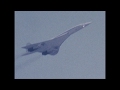 Concorde F-BTSC near Kai Tak airport ; 5th or 6th (?) November 1976; restored from Super8mm