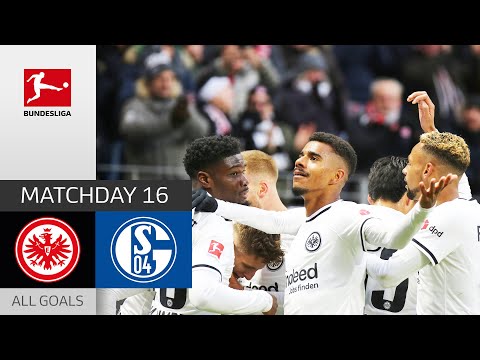 Eintracht  Frankfurt Schalke Goals And Highlights