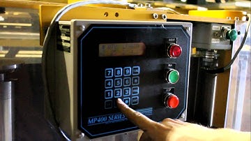 Berridge CL-21 Roll Former - Batch Computer Programming