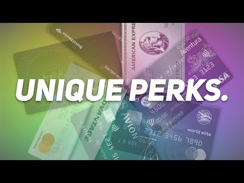 7 UNIQUE Credit Card Perks