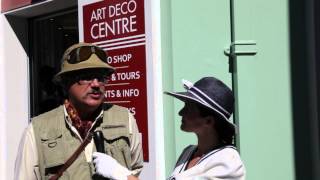Kim Davey interviews Colonel Klink - Art deco weekend 2013 Napier NZ