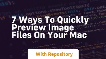 7 ways to quickly preview image files on your mac