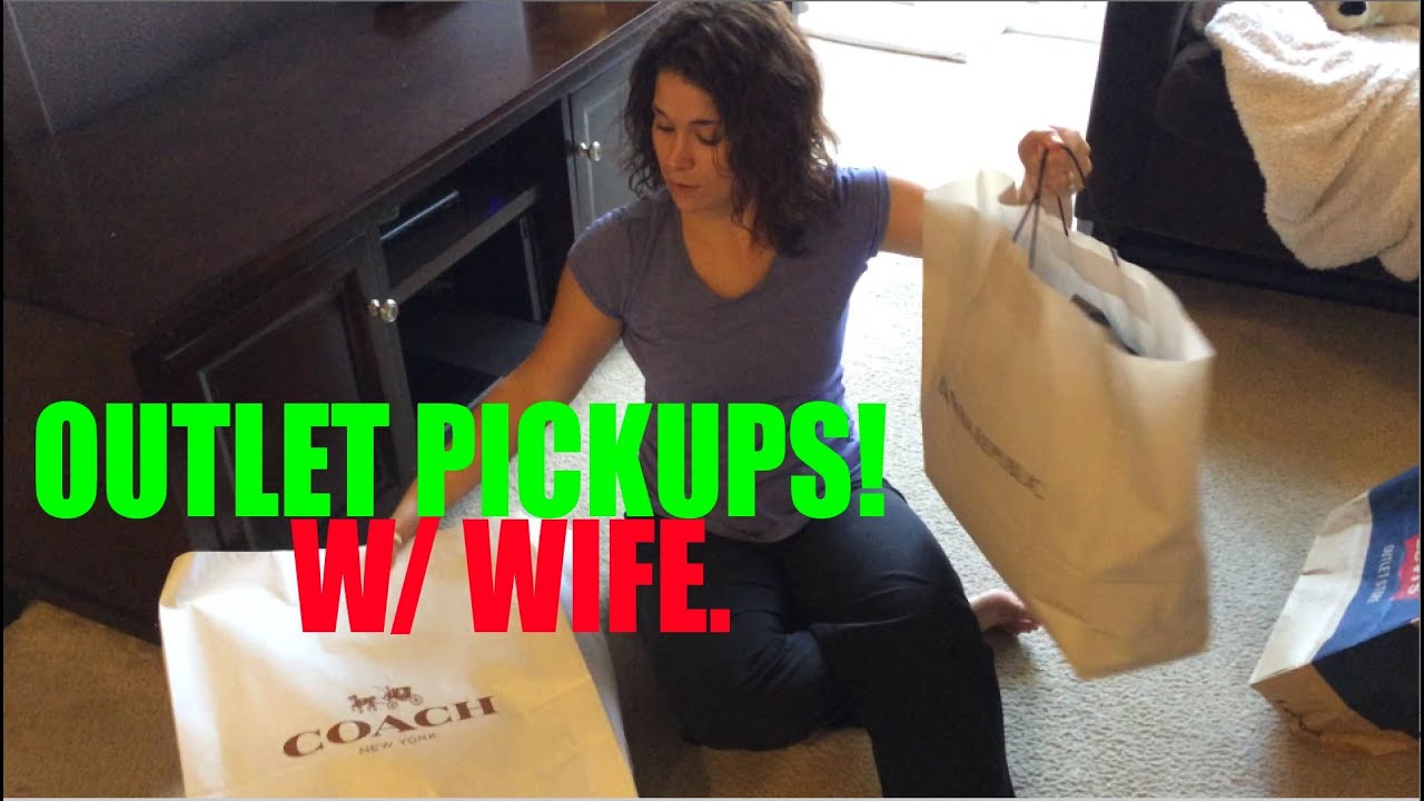 Outlet Store Pickups w/ Wife Dec 2013