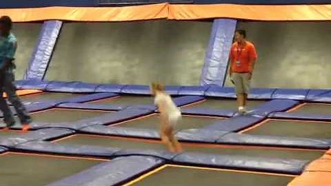 Mackenzie the gymnast playing